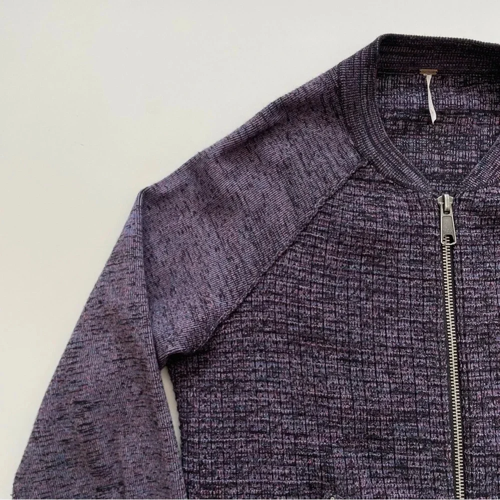 FREE PEOPLE Movement Naomi Sweatshirt Purple Size Large - Picture 5 of 13